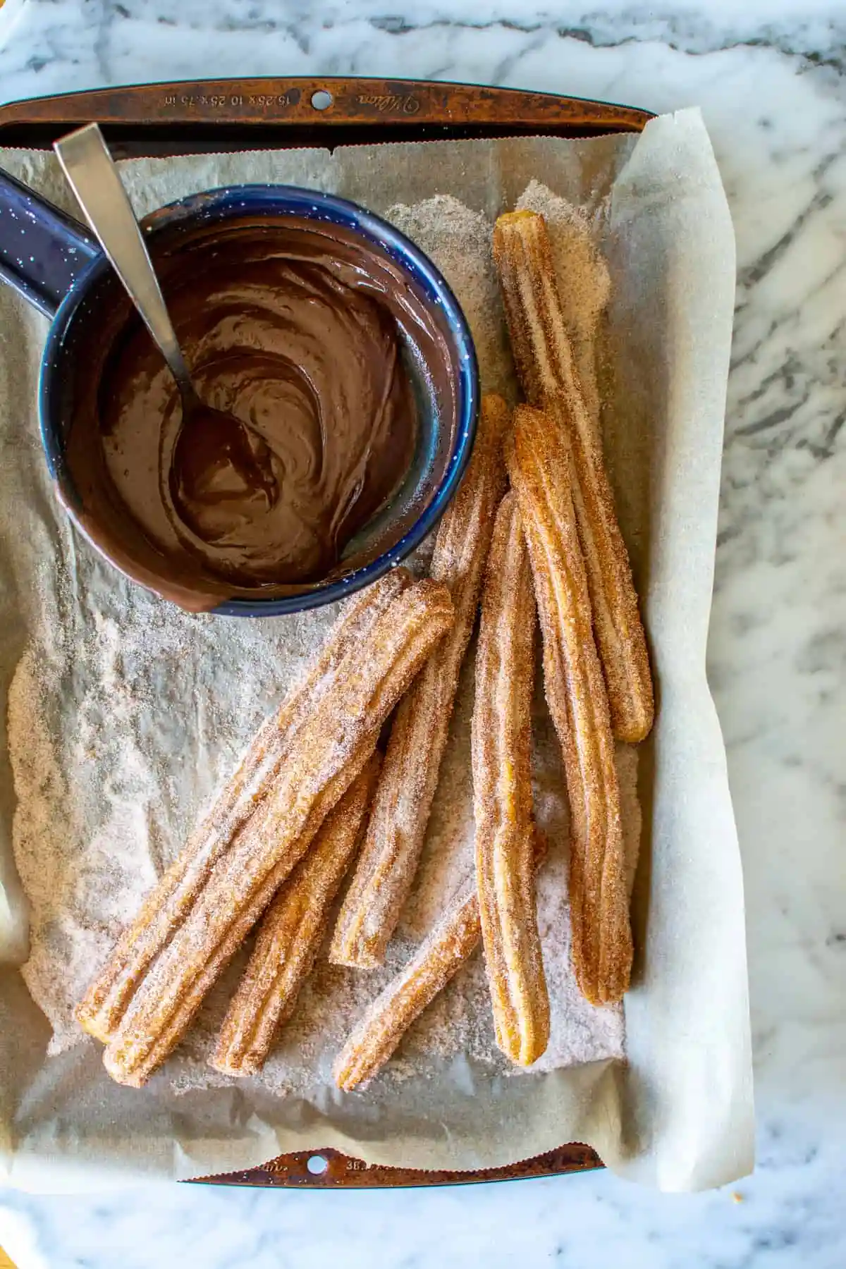 Authentic Churros Recipe with Chocolate Sauce
